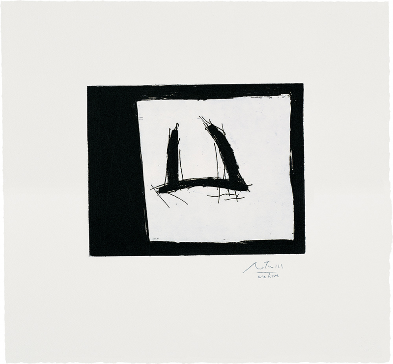 Robert Motherwell Black Open