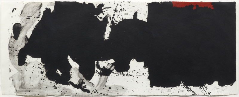 Robert Motherwell Black with No Way Out