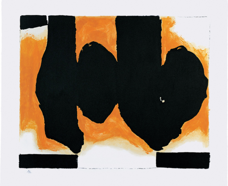 Robert Motherwell Burning Elegy 1991