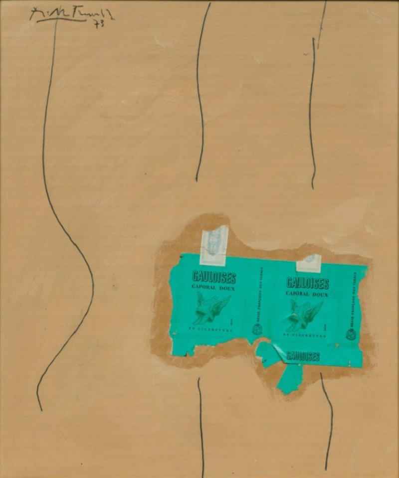 Robert Motherwell Green Gauloises 1973