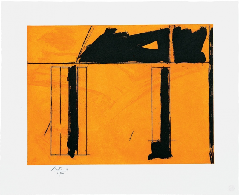 Robert Motherwell La Casa de la Mancha 1984