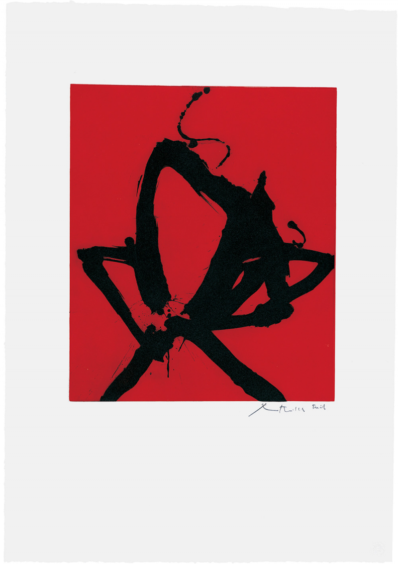 Robert Motherwell Red Sea I