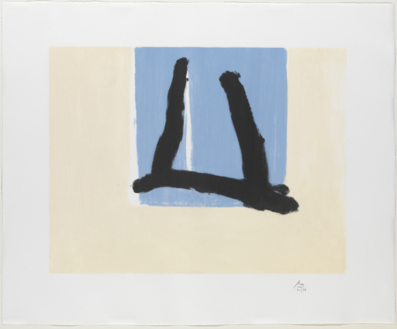 Robert Motherwell Summer Sign 1990