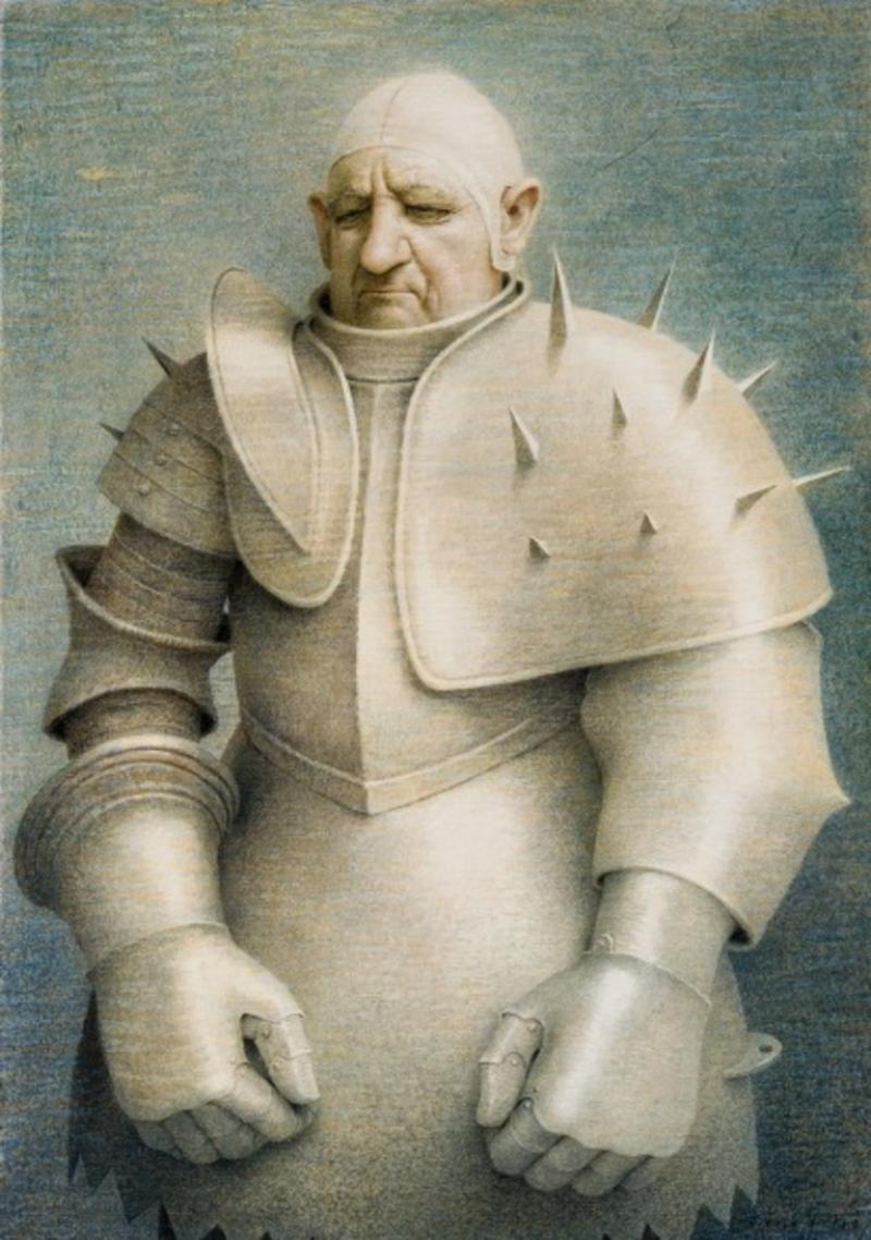 Robert Vickrey Clown in Armor