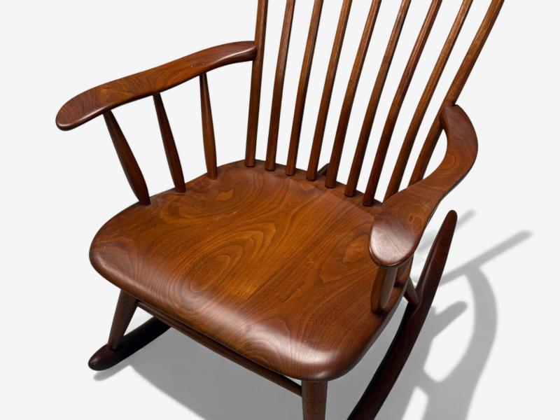 Robert Whitley - Robert Whitley, American Studio, Teak, Rocking Chair ...