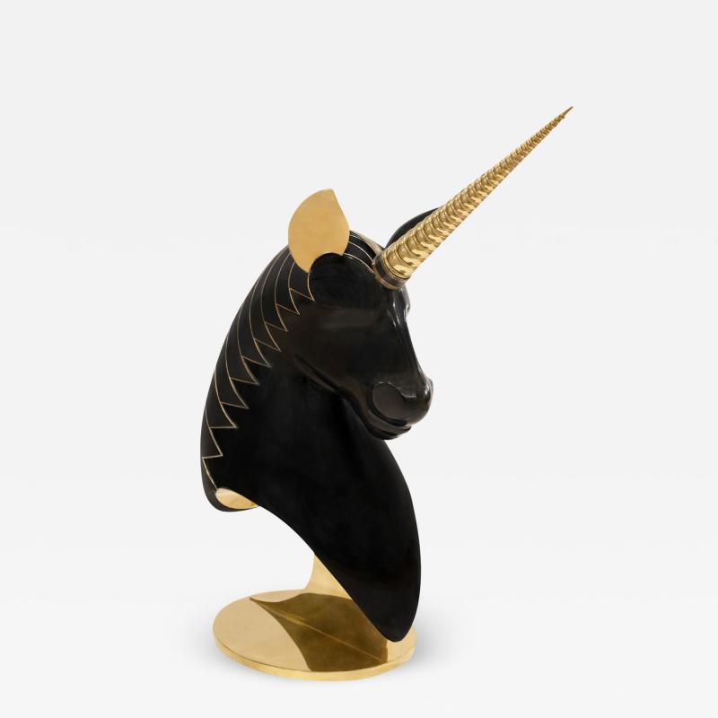 Roberto Estevez Roberto Estevez Incredible Large Unicorn Sculpture 1979 Signed and Numbered 