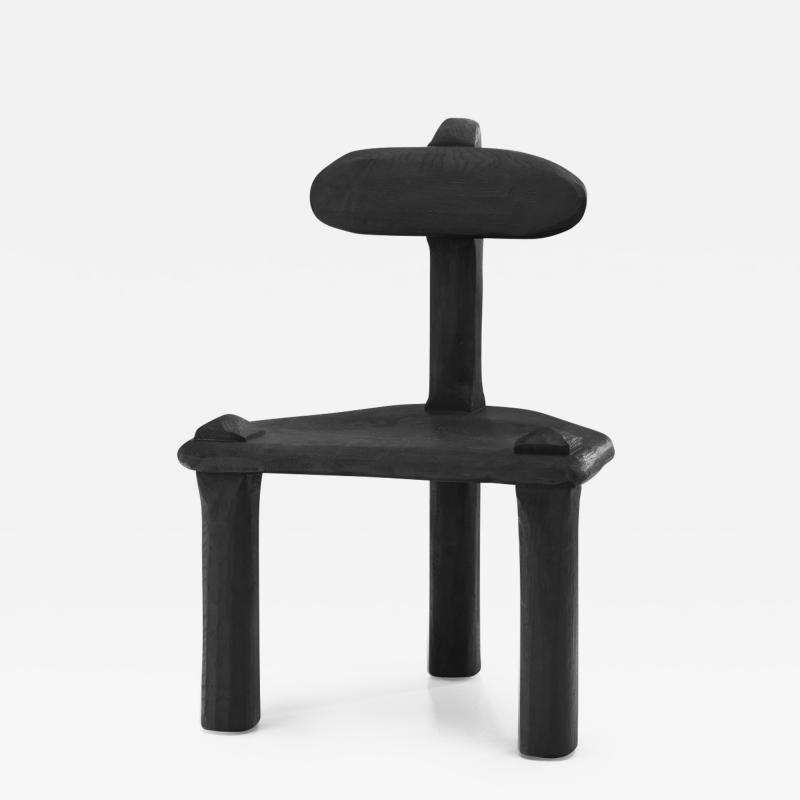 Robin Berrewaerts Ebonized Oak P60 Chair by Robin Berrewaerts Belgium 2022