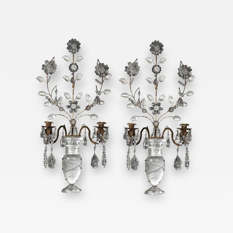 Rock Crystal Sconces