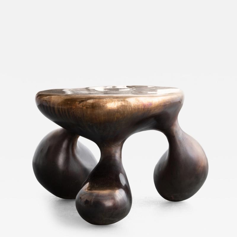 Rogan Gregory Rogan Gregory Unique Small Bronze Coffee Table Stool 2021