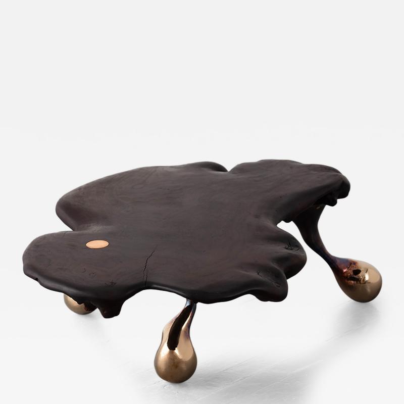 Rogan Gregory Rogan Gregory Walnut and Bronze Coffee Table 2023