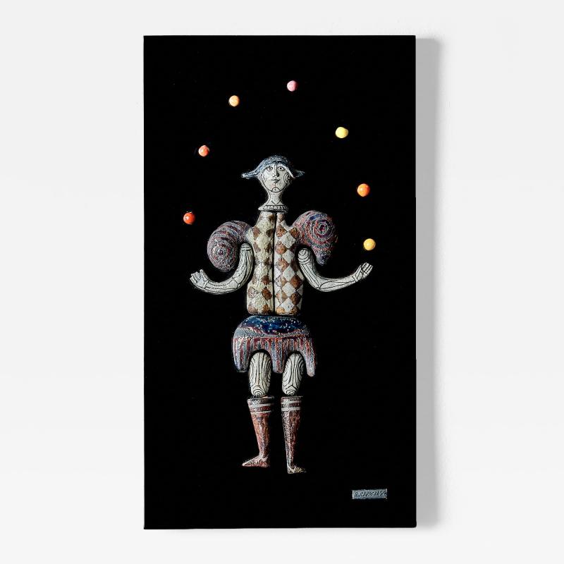 Roger Capron Ceramic Wall Panel by Roger Capron