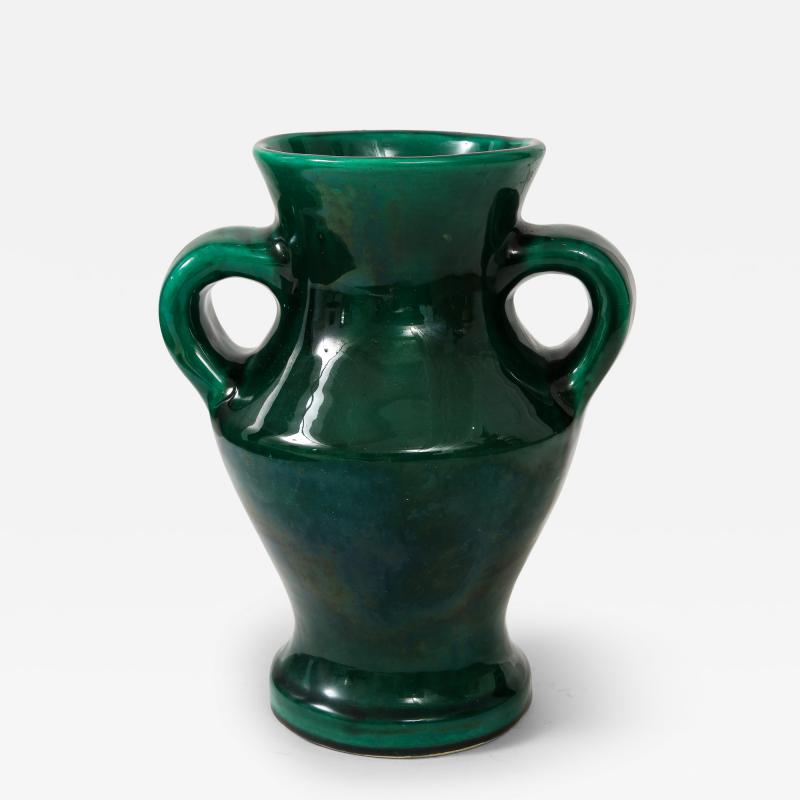 Roger Capron Glazed Ceramic Vase by Roger Capron France c 1960