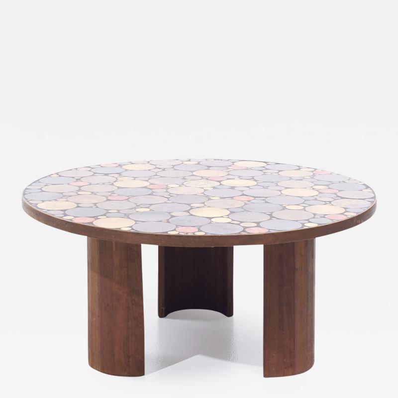 Roger Capron Roger Capron Mid Century Mosaic Tile Coffee Table
