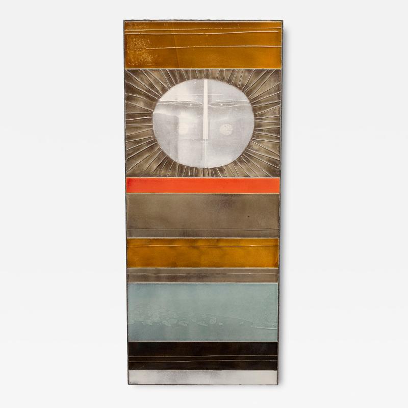 Roger Capron Roger Capron Soleil Ceramic Wall Hanging Vallauris France