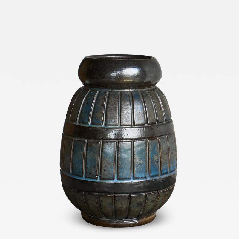 Roger Guerin Roger Gu rin Studio Pottery Vase Belgium 1930s