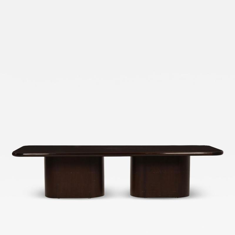 Roger Sprunger Roger Lee Sprunger for Dunbar Double Pedestal Dining or Conference Table