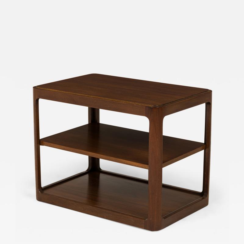 Roger Sprunger Roger Sprunger for Dunbar AmericanRadius Form Wooden End Table