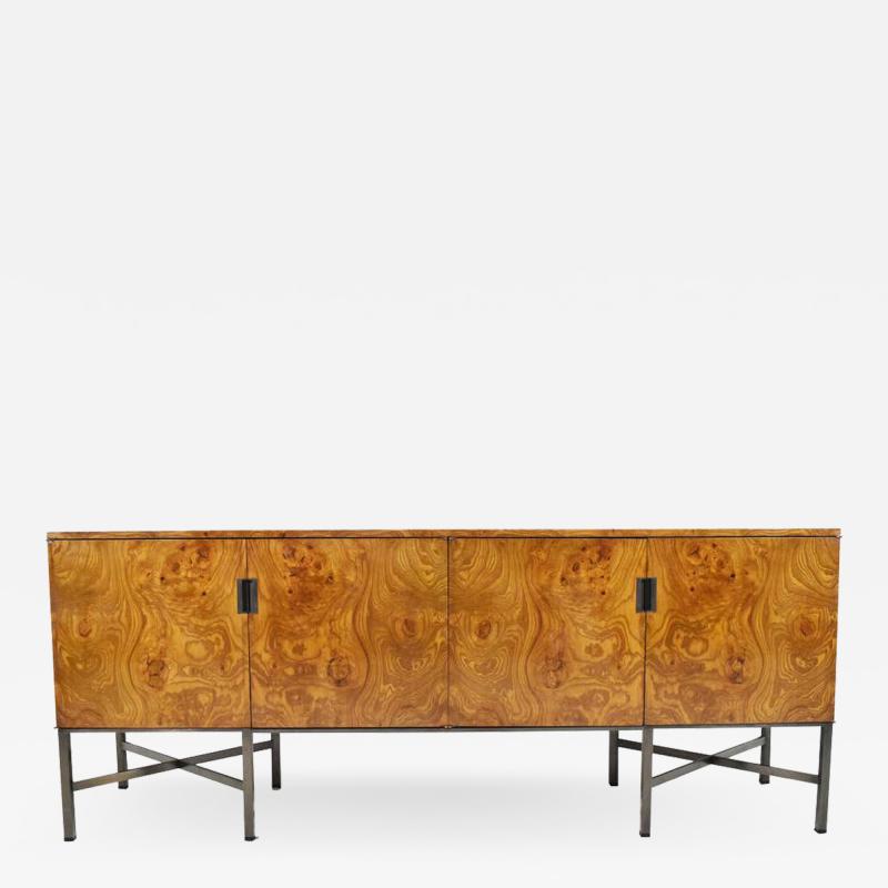 Roger Sprunger Roger Sprunger for Dunbar Burled Olivewood Sideboard or Credenza