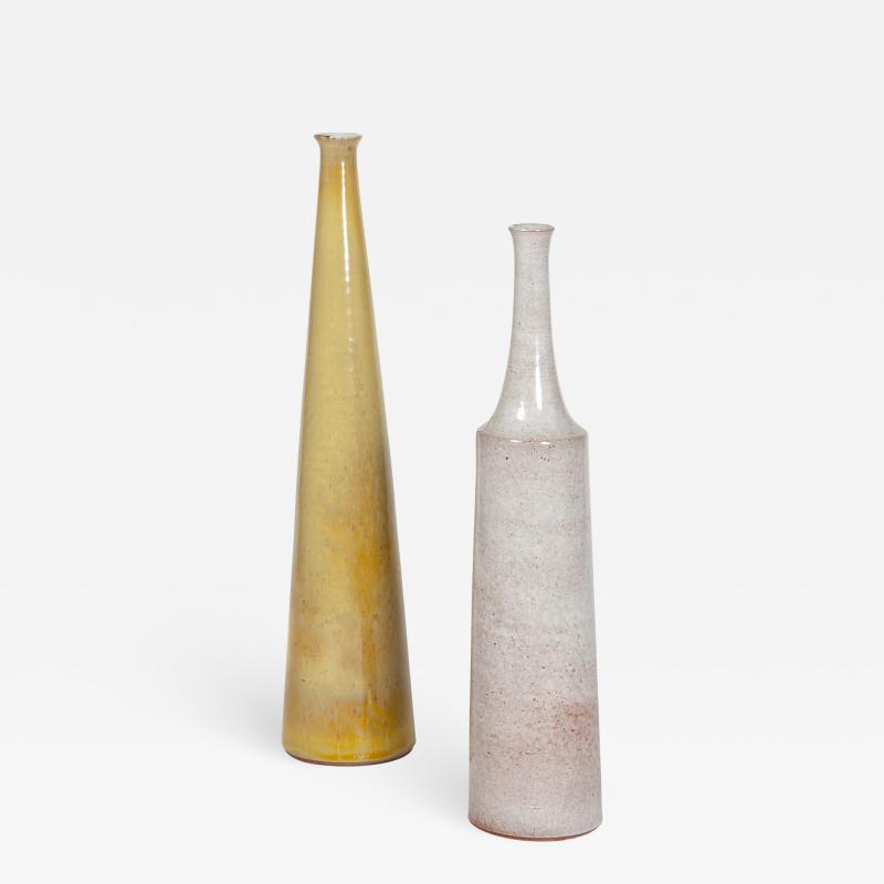 Roland Van De Weghe Two vases