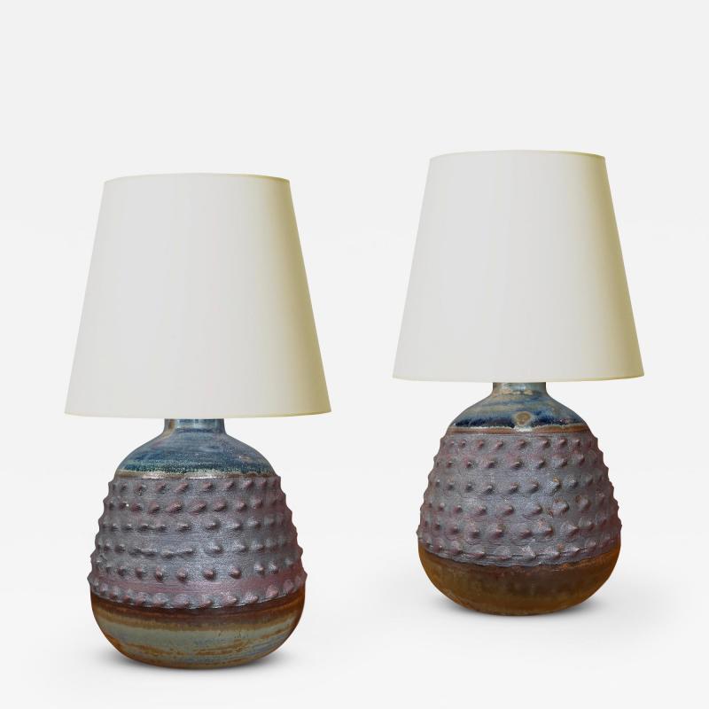 Rolf Palm Pair of Petite Table Lamps by Rolf Palm