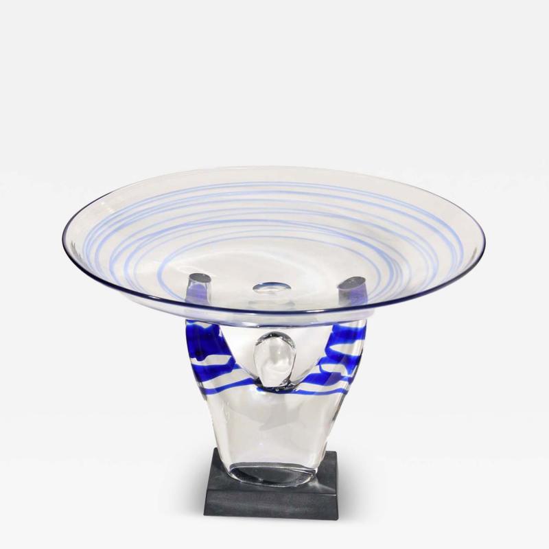 Romano Dona Blown glass Half man holding a dish