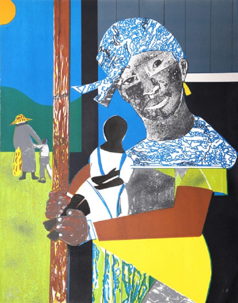 Romare H Bearden Come Sunday Mother and Child 