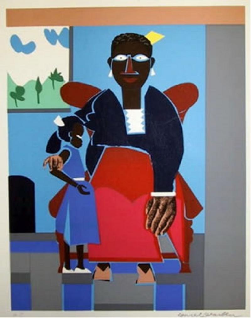 Romare H Bearden Mother and Child