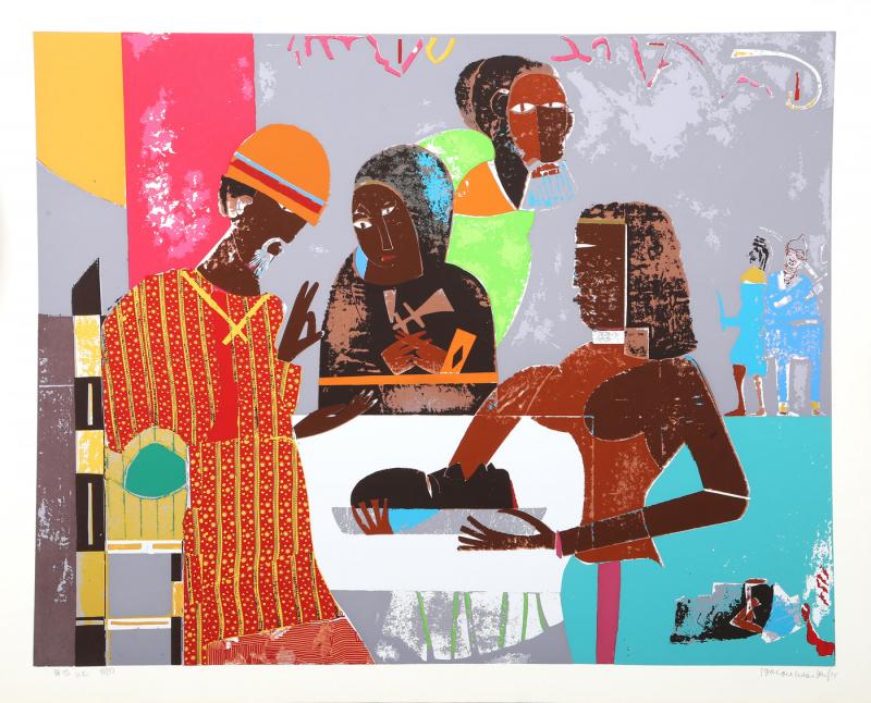 Romare H Bearden Salome