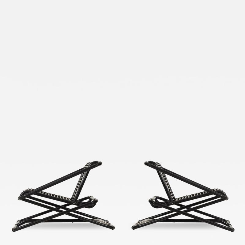 Ron Arad Ron Arad Pair of Rocking Chairs for One Off United Kingdom 1981