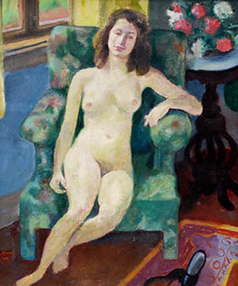 Ron Blumberg Elaine Nude 