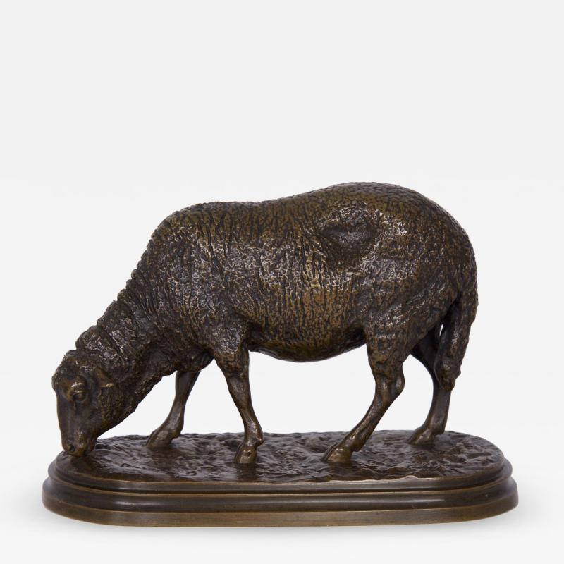 Rosa Bonheur Antique French Bronze Sculpture of Sheep by Rosa Bonheur 19th Century