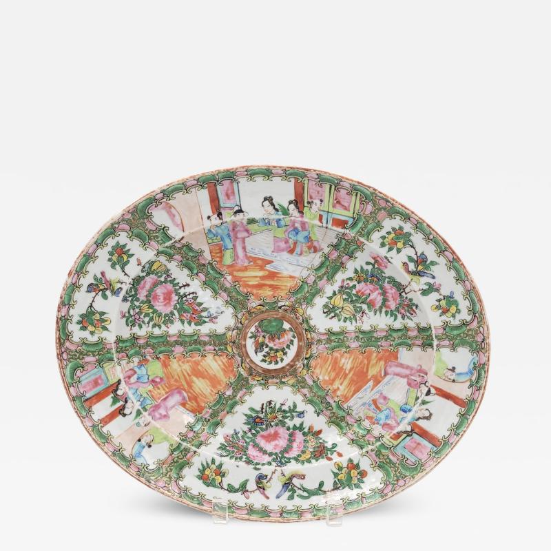 Rose Medallion Platter