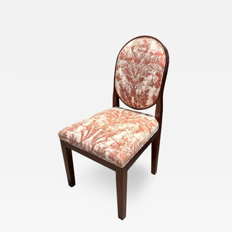 Rose Tarlow Art Deco Style Rose Tarlow Melrose House Chair W Fortuny Fabric