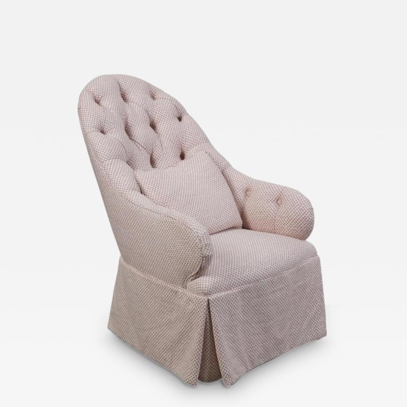 Rose Tarlow Rose Tarlow Fully Upholstered Tufted Langley Lounge Chair 1 of 2