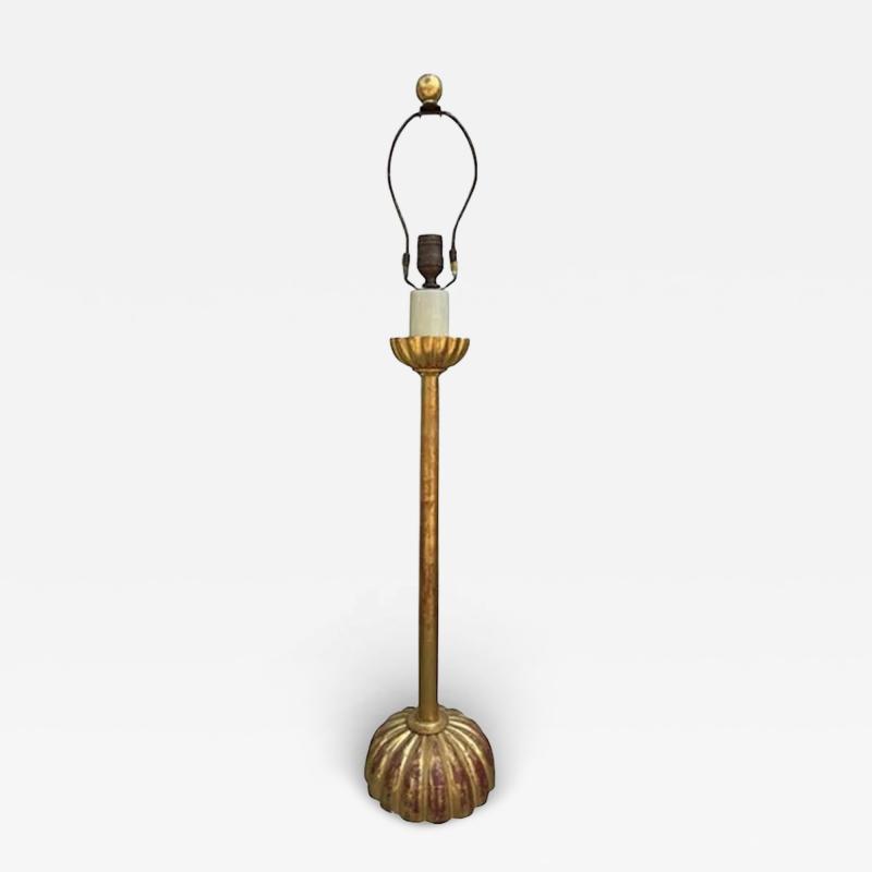 Rose Tarlow Rose Tarlow Melrose House Giltwood Japanese Altar Stick Table Lamp