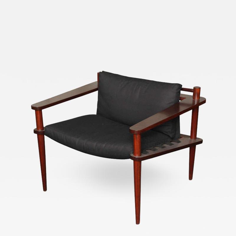 Rosewood Armchair Made in Milan