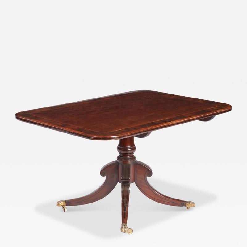 Rosewood Banded Regency Breakfast Table