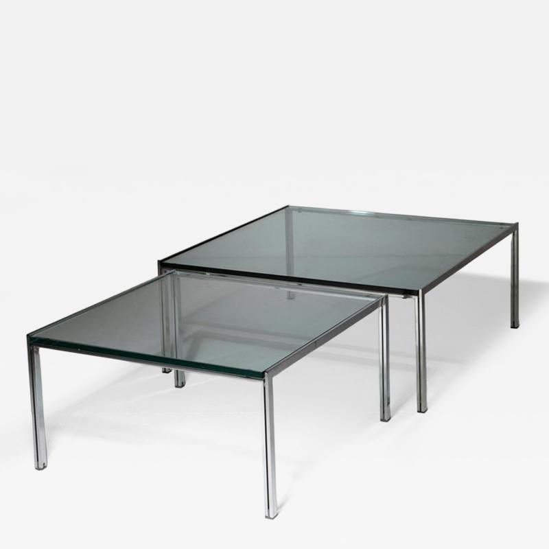 Ross F Littell Set of Two Luar Side Tables by Ross Littell for ICF