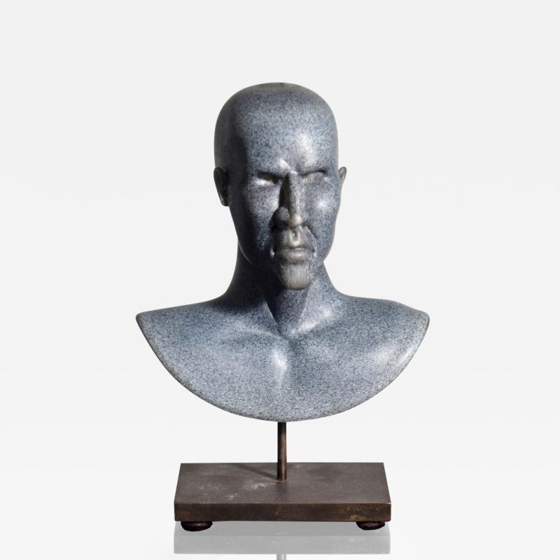 Ross Richmond Ross Richmond Glass Portrait Bust Sculpture