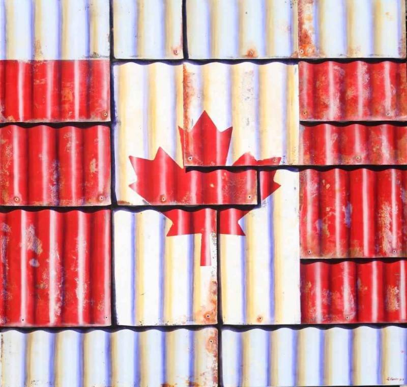 Ross Tamlin Canadian Flag