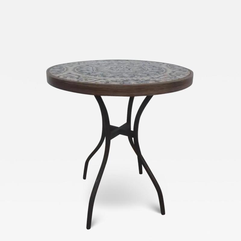 Round Patio Tile Top Pedestal Table by Stylewell