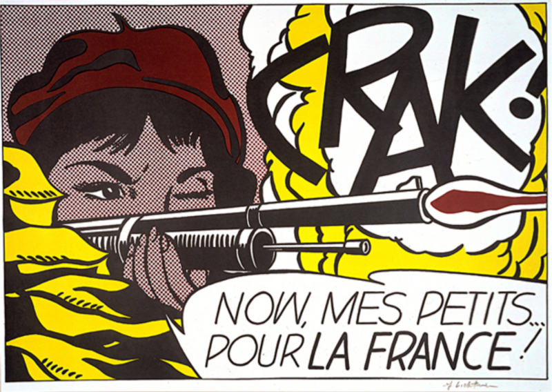 Roy Lichtenstein Crak 1964