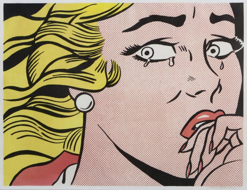 Roy Lichtenstein Crying Girl C II 1 