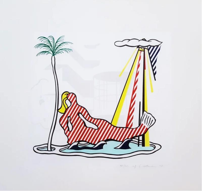 Roy Lichtenstein Mermaid C 158