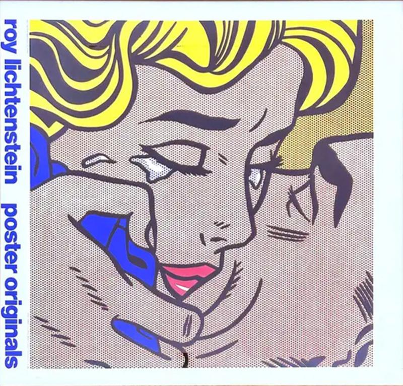 Roy Lichtenstein Roy Lichtenstein Pop Art Kiss Poster 1964 Original Ltd 562