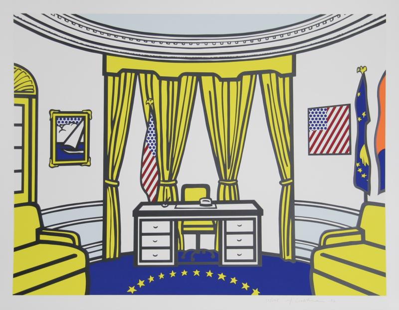 Roy Lichtenstein The Oval Office