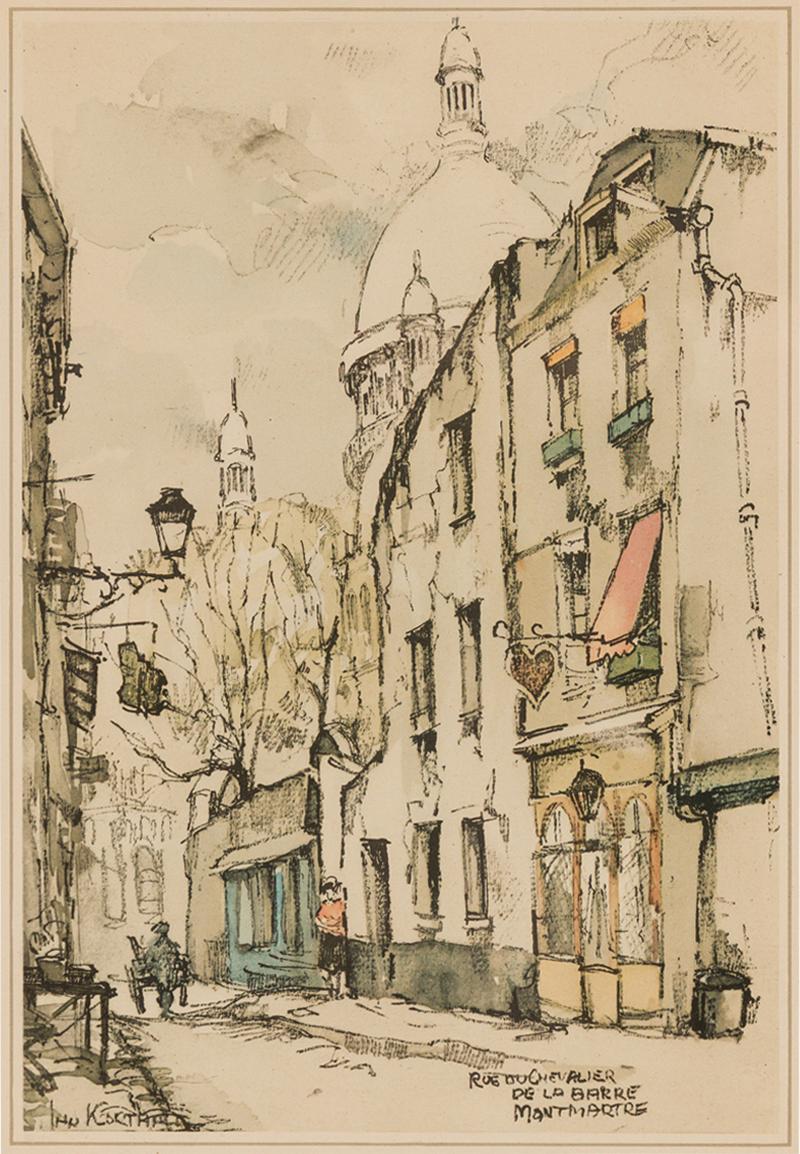Rue Du Chevalier De La Barre Montmartre 