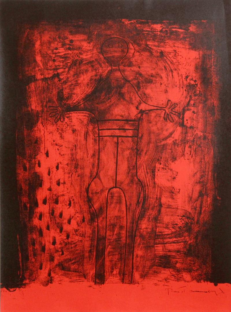 Rufino Tamayo Affiche avant Lettre Mujer Suite 