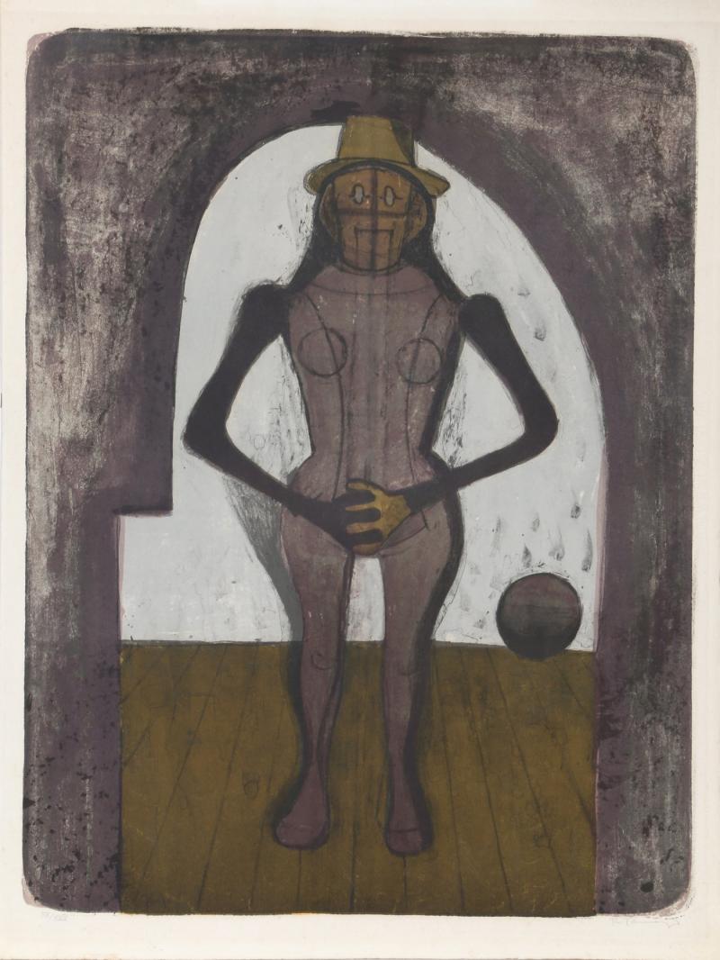 Rufino Tamayo Femme au Collant Rose Mujer Con Mallas Rosas 