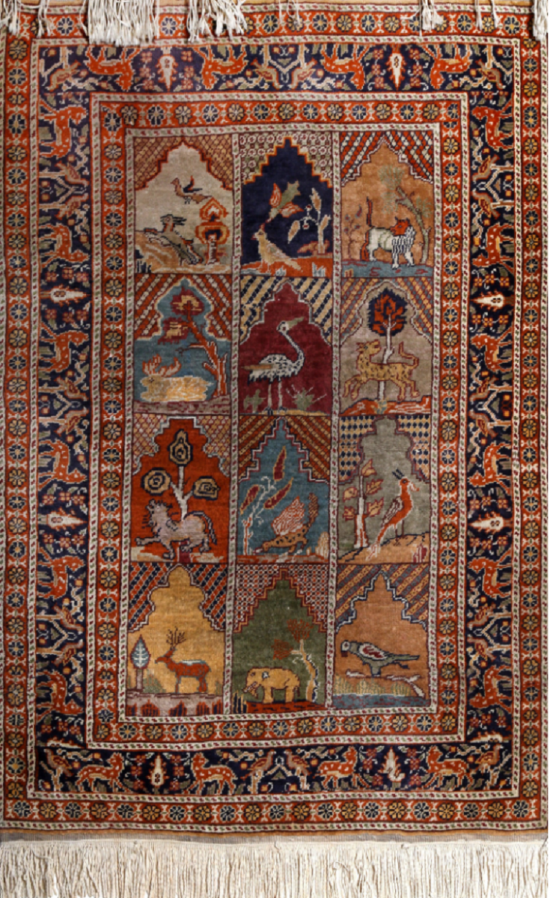 Rug with Animal Pattern Morocco